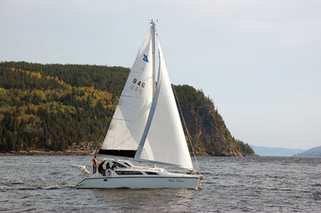 voile sur le Fjord