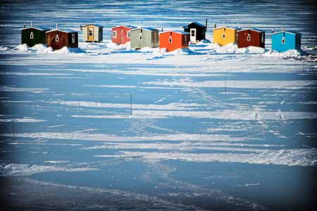 p&ecirc;che blanche sur le Fjord